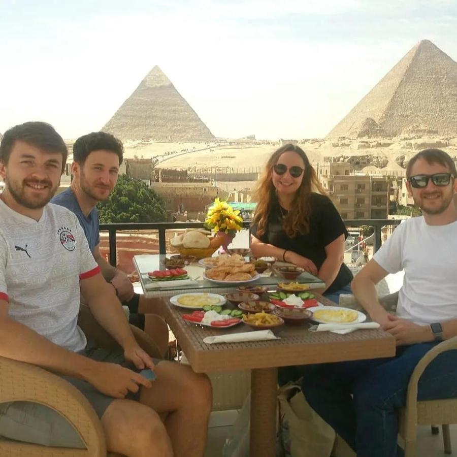 Golden Pyramids View Guest House Kafrat al Jabal Экстерьер фото