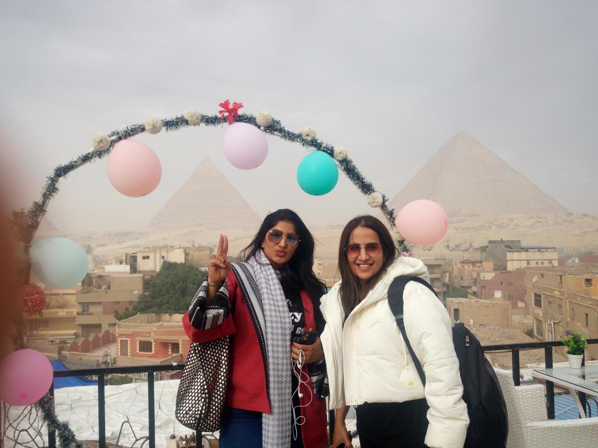 Golden Pyramids View Guest House Kafrat al Jabal Экстерьер фото